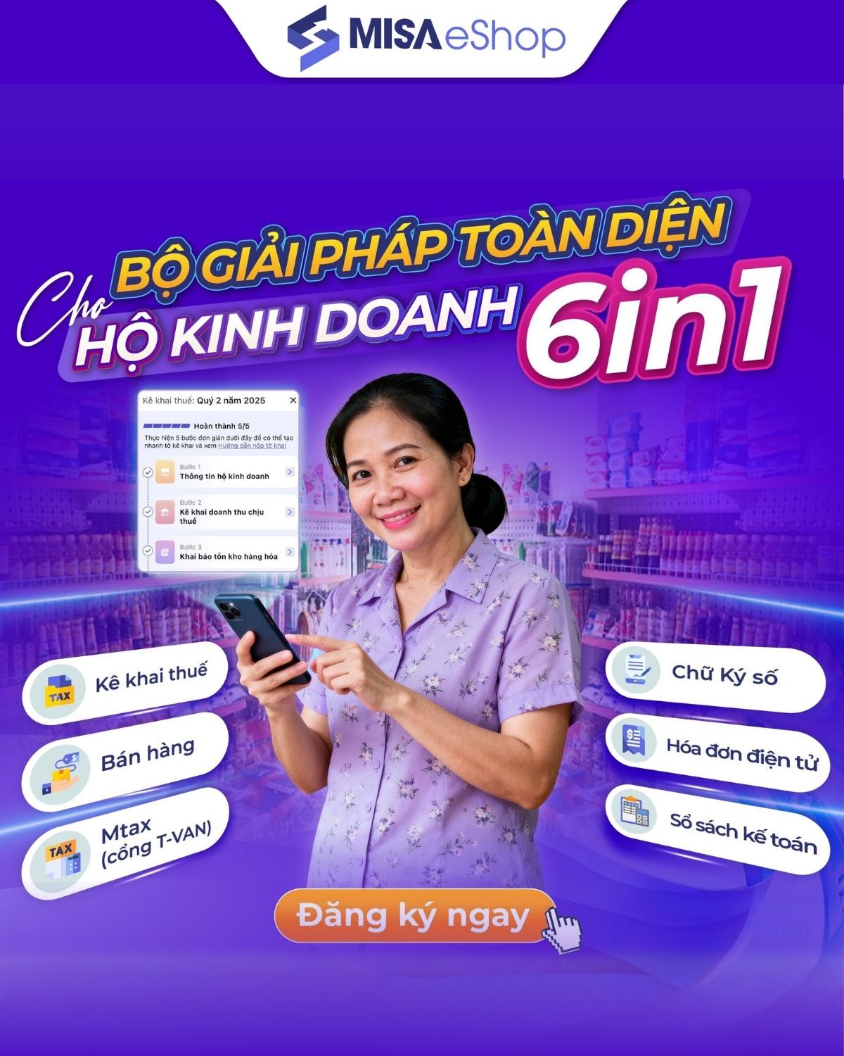 Misa eShop - Tăng trưởng người dùng đăng ký trên app